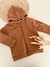 Campera canela con plush interior