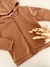 Campera canela con plush interior - comprar online