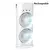 Mini ventilador elétrico com spray para ar condicionado, cabeça dupla, ventila - loja online