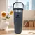 Copo vaccum com glitter 900ml na internet