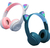 Fones De Ouvido Gamer Headphone Orelhas De Gato