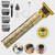 Maquina De Acabamento Cabelo Barba Profissional Recarregavel Cor Dourado 110v/220v - loja online
