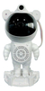 Luz Noturna De Projetor Estrelas Galaxia Nebulosa Astronauta Cor Da Estrutura Branco Peno Astronaut Star Projector Light - comprar online