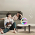 Luminária Caixa De Som E Carregador G Speaker Smart Station Cor Branco