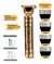Maquina De Acabamento Cabelo Barba Profissional Recarregavel Cor Dourado 110v/220v - achadinho do lú