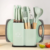 Kit Completo Jogo Utensílios de Cozinha Luxo 19 Peças Com Tábua em Silicone Espátula Faca Tesoura na internet