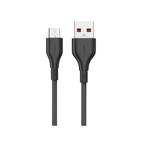 CABLE LDNIO LS851 25W CHARGE & SYNC FAST CHARGING DATA CABLE USB A MICRO USB GRIS 1M