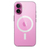 Case transparente con MagSafe para el iPhone 16 en internet