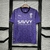 Al Hilal - 2024/25 - Camisa Terceira - Puma - Roxa - Padrão geométrico - Gola redonda - Tecnologia avançada - Estampa cultural árabe - Estádio King Saud University Stadium - Pro League Saudita - AFC Champions League - Camisa oficial - Design moderno - For