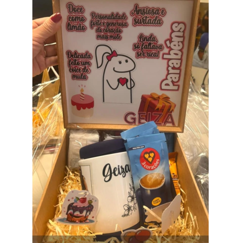 KIT PRESENTE CHÁ CANECA COM TAMPA - comprar online