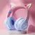 Fones de ouvido Cat Cap na internet