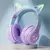 Fones de ouvido Cat Cap - Benzura