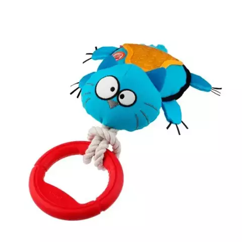 Gigwi Iron Grip Wild Cat Plush TUG - comprar online