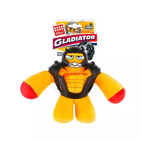 Gigwi Gladiator Squeaker Yellow M - comprar online