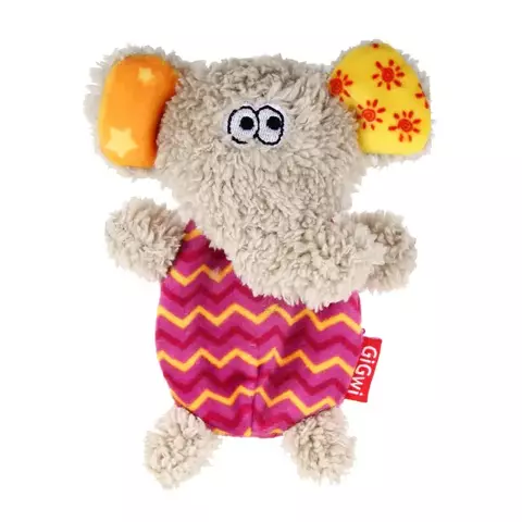 Gigwi Plush Friendz Refillable squeack Elephant - comprar online