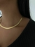 Choker Fita Dourado