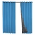 Cortina Blackout PVC Azul com Ilhós Quadrado Imbuia