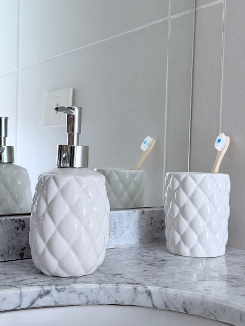 Set de baño Senda blanco - comprar online