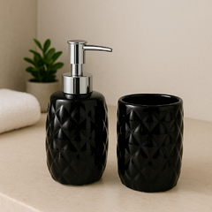 Set de baño Senda negro - comprar online