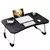 Mesa para Notebook Dobrável Madeira Preta