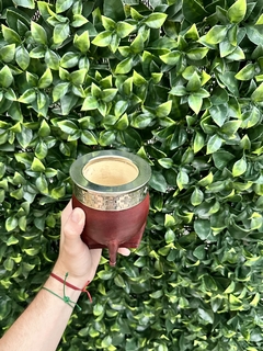 Mate Imperial de alpaca liso - tienda online