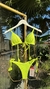 Biquini Elloah Renda Amarelo Neon