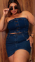 Saia jeans