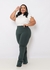 Calça flare flanelada - Oliver Store Plus Size - Moda Feminina