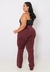 Calça flare flanelada na internet