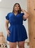 Macaquinho manguinha Duna - Oliver Store Plus Size - Moda Feminina