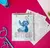 Mini Fichário Vertical 2 argolas Stitch - DAC - Papelaria A Escolar