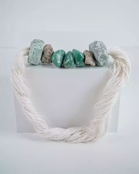 Colar em Quartzo Verde M - comprar online