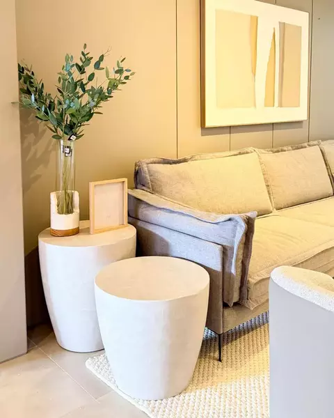 Mesa lateral II - 0,50x0,50x0,55m - Areia - comprar online