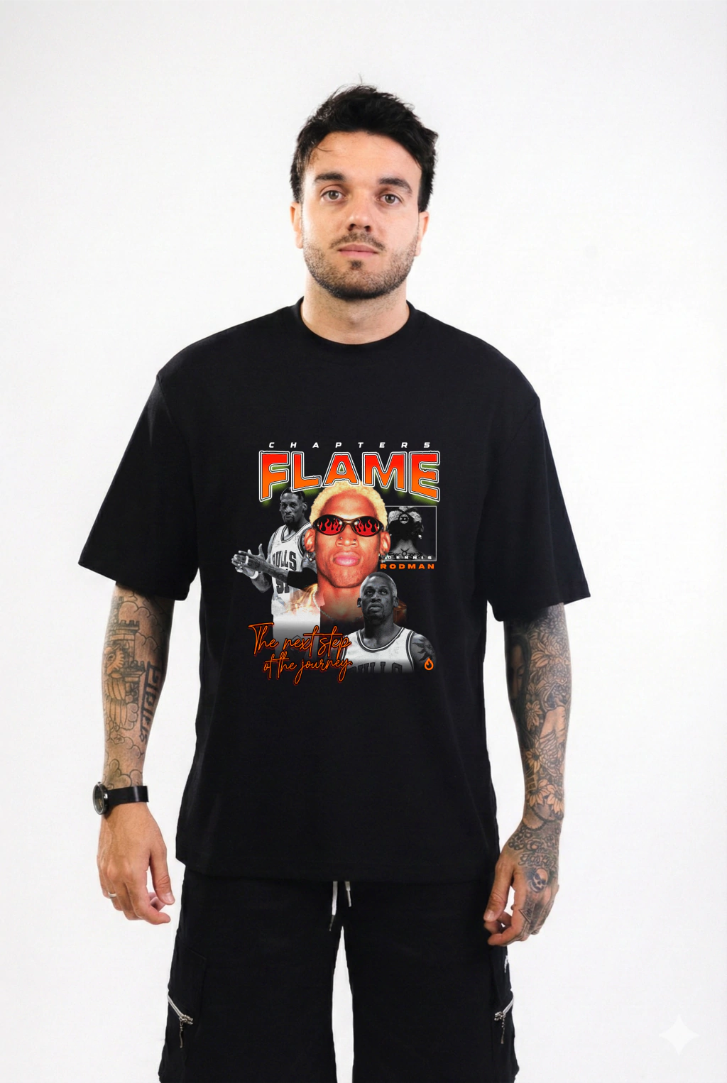 CAMISETA OVER DENNIS RODMAN