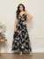 Vestido Longo estampado feminino - Elegância e Conforto - comprar online