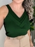 BLUSA FEMININA REGATA COM DECOTE GOLA 3 V DUNA ALCA GEROSSA - loja online