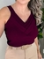 BLUSA FEMININA REGATA COM DECOTE GOLA 3 V DUNA ALCA GEROSSA - OUTLET | Loja de Roupas Masculinas e Femininas
