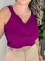 BLUSA FEMININA REGATA COM DECOTE GOLA 3 V DUNA ALCA GEROSSA - OUTLET | Loja de Roupas Masculinas e Femininas