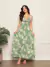 Vestido Longo estampado feminino - Elegância e Conforto na internet
