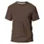 Camiseta masculina básica gola redonda algodão