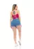 Shorts Jeans Feminino Levanta Bumbum Com Detalhe na Barra Dobrada ⭐⭐⭐⭐⭐5.0