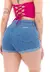 Shorts Jeans Feminino Levanta Bumbum Com Detalhe na Barra Dobrada ⭐⭐⭐⭐⭐5.0 na internet