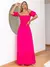 Vestido Longo Manga curto Flare Elastex Ciganinha ⭐⭐⭐⭐⭐ 5.0 - OUTLET | Loja de Roupas Masculinas e Femininas