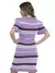 Imagem do Vestido Midi Tricot Canelado Justo Babado ⭐⭐⭐⭐⭐4.9
