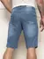 Bermuda Jeans Masculina Lavagem Media Moda Verão Estilo Casual ⭐⭐⭐⭐⭐5.0 na internet