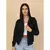 Blusa De Frio Casaco Moletom Feminino Com Ziper e Capuz Liso Várias Cores Com Plus Size - loja online