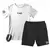 Compre 1, Leve 3. Camiseta 100% Algodão E Short Moletom Várias Cores Masculina Estampado + Brinde na internet