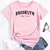 Camiseta Feminina - T-Shirt, Blusinha Camisa Básica Moda Verão Tendência Bege - comprar online