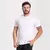 Camiseta Branca Básica Masculina Lisa 100% Algodão - Camiseta Masculina Casual na internet