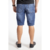 Bermuda Jeans Masculina Blue Básica Polo Wear Jeans Escuro - comprar online